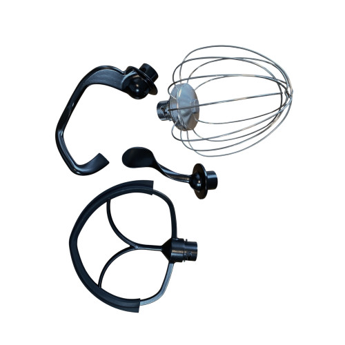 Планетарний міксер - тістоміс 6л Suhini SH-SM6.12 чорний (подвійний гак / металевий корпус)