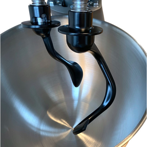 Планетарний міксер - тістоміс 6л Suhini SH-SM6.12 чорний (подвійний гак / металевий корпус)