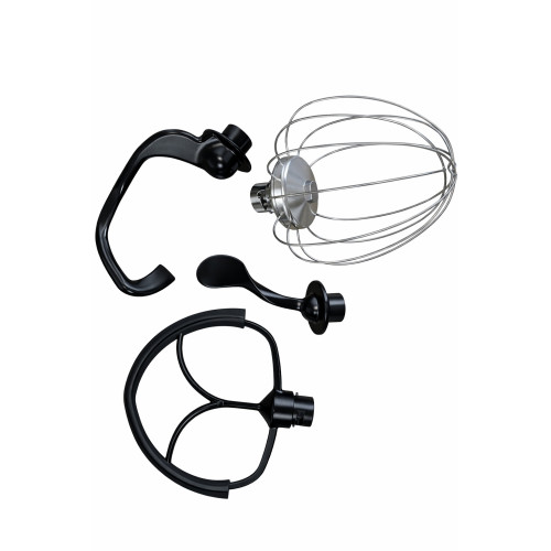 Планетарний міксер - тістоміс 6л Suhini SH-SM6.12 чорний (подвійний гак / металевий корпус)